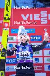 28.01.2024, Ljubno, Slovenia (SLO): Nika Kriznar (SLO) - FIS world cup ski jumping women, individual HS94, Ljubno (SLO). www.nordicfocus.com. © Barbieri/NordicFocus. Every downloaded picture is fee-liable.