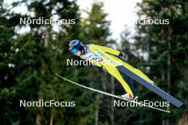 28.01.2024, Ljubno, Slovenia (SLO): Annika Belshaw (USA) - FIS world cup ski jumping women, individual HS94, Ljubno (SLO). www.nordicfocus.com. © Barbieri/NordicFocus. Every downloaded picture is fee-liable.
