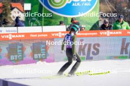 28.01.2024, Ljubno, Slovenia (SLO): Katra Komar (SLO) - FIS world cup ski jumping women, individual HS94, Ljubno (SLO). www.nordicfocus.com. © Barbieri/NordicFocus. Every downloaded picture is fee-liable.