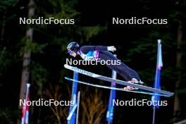28.01.2024, Ljubno, Slovenia (SLO): Alessia Mitu-Cosca (ROU) - FIS world cup ski jumping women, individual HS94, Ljubno (SLO). www.nordicfocus.com. © Barbieri/NordicFocus. Every downloaded picture is fee-liable.