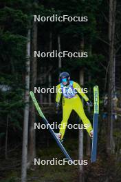 28.01.2024, Ljubno, Slovenia (SLO): Samantha Macuga (USA) - FIS world cup ski jumping women, individual HS94, Ljubno (SLO). www.nordicfocus.com. © Barbieri/NordicFocus. Every downloaded picture is fee-liable.
