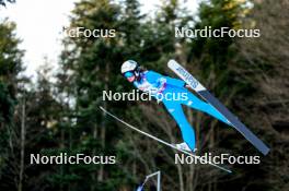 28.01.2024, Ljubno, Slovenia (SLO): Ajda Kosnjek (SLO) - FIS world cup ski jumping women, individual HS94, Ljubno (SLO). www.nordicfocus.com. © Barbieri/NordicFocus. Every downloaded picture is fee-liable.