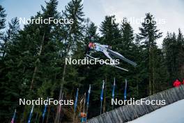 26.01.2024, Ljubno, Slovenia (SLO): Julia Muehlbacher (AUT) - FIS world cup ski jumping women, training, Ljubno (SLO). www.nordicfocus.com. © Barbieri/NordicFocus. Every downloaded picture is fee-liable.