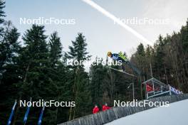26.01.2024, Ljubno, Slovenia (SLO): Lara Malsiner (ITA) - FIS world cup ski jumping women, training, Ljubno (SLO). www.nordicfocus.com. © Barbieri/NordicFocus. Every downloaded picture is fee-liable.