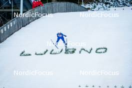 26.01.2024, Ljubno, Slovenia (SLO): Veronika Jencova (CZE) - FIS world cup ski jumping women, training, Ljubno (SLO). www.nordicfocus.com. © Barbieri/NordicFocus. Every downloaded picture is fee-liable.