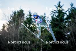 26.01.2024, Ljubno, Slovenia (SLO): Chiara Kreuzer (AUT) - FIS world cup ski jumping women, training, Ljubno (SLO). www.nordicfocus.com. © Barbieri/NordicFocus. Every downloaded picture is fee-liable.