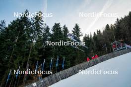 26.01.2024, Ljubno, Slovenia (SLO): Pola Beltowska (POL) - FIS world cup ski jumping women, training, Ljubno (SLO). www.nordicfocus.com. © Barbieri/NordicFocus. Every downloaded picture is fee-liable.