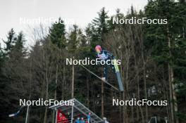 26.01.2024, Ljubno, Slovenia (SLO): Anna Rupprecht (GER) - FIS world cup ski jumping women, training, Ljubno (SLO). www.nordicfocus.com. © Barbieri/NordicFocus. Every downloaded picture is fee-liable.