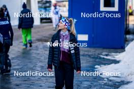 26.01.2024, Ljubno, Slovenia (SLO): Veronika Jencova (CZE) - FIS world cup ski jumping women, training, Ljubno (SLO). www.nordicfocus.com. © Barbieri/NordicFocus. Every downloaded picture is fee-liable.