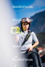 26.01.2024, Ljubno, Slovenia (SLO): Thea Minyan Bjoerseth (NOR) - FIS world cup ski jumping women, training, Ljubno (SLO). www.nordicfocus.com. © Barbieri/NordicFocus. Every downloaded picture is fee-liable.