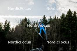 26.01.2024, Ljubno, Slovenia (SLO): Ziva Andric (SLO) - FIS world cup ski jumping women, training, Ljubno (SLO). www.nordicfocus.com. © Barbieri/NordicFocus. Every downloaded picture is fee-liable.