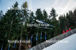 26.01.2024, Ljubno, Slovenia (SLO): Martina Ambrosi (ITA) - FIS world cup ski jumping women, training, Ljubno (SLO). www.nordicfocus.com. © Barbieri/NordicFocus. Every downloaded picture is fee-liable.