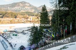 26.01.2024, Ljubno, Slovenia (SLO): Katra Komar (SLO) - FIS world cup ski jumping women, training, Ljubno (SLO). www.nordicfocus.com. © Barbieri/NordicFocus. Every downloaded picture is fee-liable.