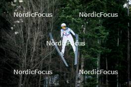 26.01.2024, Ljubno, Slovenia (SLO): Jerica Jesenko (SLO) - FIS world cup ski jumping women, training, Ljubno (SLO). www.nordicfocus.com. © Barbieri/NordicFocus. Every downloaded picture is fee-liable.