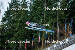 26.01.2024, Ljubno, Slovenia (SLO): Luisa Goerlich (GER) - FIS world cup ski jumping women, training, Ljubno (SLO). www.nordicfocus.com. © Barbieri/NordicFocus. Every downloaded picture is fee-liable.