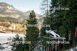 26.01.2024, Ljubno, Slovenia (SLO): Eva Pinkelnig (AUT) - FIS world cup ski jumping women, training, Ljubno (SLO). www.nordicfocus.com. © Barbieri/NordicFocus. Every downloaded picture is fee-liable.