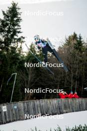 26.01.2024, Ljubno, Slovenia (SLO): Nejka Repinc Zupancic (SLO) - FIS world cup ski jumping women, training, Ljubno (SLO). www.nordicfocus.com. © Barbieri/NordicFocus. Every downloaded picture is fee-liable.