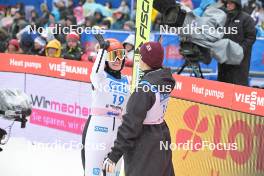 04.02.2024, Willingen, Germany (GER): Selina Freitag (GER), Luisa Goerlich (GER), (l-r) - FIS world cup ski jumping women, individual HS147, Willingen (GER). www.nordicfocus.com. © Reichert/NordicFocus. Every downloaded picture is fee-liable