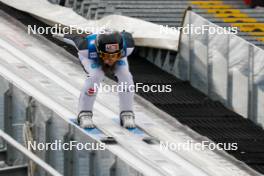 24.02.2024, Hinzenbach, Austria (AUT): Juliane Seyfarth (GER) - FIS world cup ski jumping women, individual HS90, Hinzenbach (AUT). www.nordicfocus.com. © Volk/NordicFocus. Every downloaded picture is fee-liable.