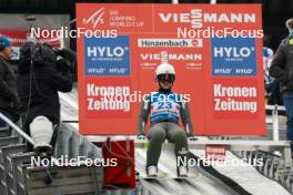 24.02.2024, Hinzenbach, Austria (AUT): Paige Jones (USA) - FIS world cup ski jumping women, individual HS90, Hinzenbach (AUT). www.nordicfocus.com. © Volk/NordicFocus. Every downloaded picture is fee-liable.