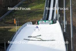 24.02.2024, Hinzenbach, Austria (AUT): Julia Muehlbacher (AUT) - FIS world cup ski jumping women, individual HS90, Hinzenbach (AUT). www.nordicfocus.com. © Volk/NordicFocus. Every downloaded picture is fee-liable