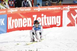 24.02.2024, Hinzenbach, Austria (AUT): Qi Liu (CHN) - FIS world cup ski jumping women, individual HS90, Hinzenbach (AUT). www.nordicfocus.com. © Volk/NordicFocus. Every downloaded picture is fee-liable