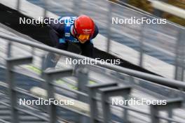 24.02.2024, Hinzenbach, Austria (AUT): Katharina Schmid (GER) - FIS world cup ski jumping women, individual HS90, Hinzenbach (AUT). www.nordicfocus.com. © Volk/NordicFocus. Every downloaded picture is fee-liable.