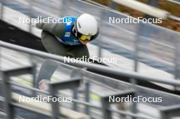 24.02.2024, Hinzenbach, Austria (AUT): Paige Jones (USA) - FIS world cup ski jumping women, individual HS90, Hinzenbach (AUT). www.nordicfocus.com. © Volk/NordicFocus. Every downloaded picture is fee-liable.