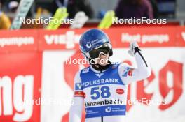 24.02.2024, Hinzenbach, Austria (AUT): Eva Pinkelnig (AUT), Eva Pinkelnig (AUT) - FIS world cup ski jumping women, individual HS90, Hinzenbach (AUT). www.nordicfocus.com. © Volk/NordicFocus. Every downloaded picture is fee-liable