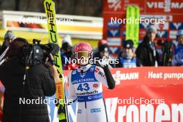 24.02.2024, Hinzenbach, Austria (AUT): Anna Rupprecht (GER) - FIS world cup ski jumping women, individual HS90, Hinzenbach (AUT). www.nordicfocus.com. © Volk/NordicFocus. Every downloaded picture is fee-liable