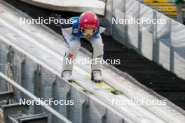 24.02.2024, Hinzenbach, Austria (AUT): Anna Rupprecht (GER) - FIS world cup ski jumping women, individual HS90, Hinzenbach (AUT). www.nordicfocus.com. © Volk/NordicFocus. Every downloaded picture is fee-liable.