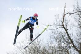 24.02.2024, Hinzenbach, Austria (AUT): Josephine Pagnier (FRA) - FIS world cup ski jumping women, individual HS90, Hinzenbach (AUT). www.nordicfocus.com. © Volk/NordicFocus. Every downloaded picture is fee-liable
