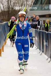 24.02.2024, Hinzenbach, Austria (AUT): Nika Kriznar (SLO) - FIS world cup ski jumping women, individual HS90, Hinzenbach (AUT). www.nordicfocus.com. © Volk/NordicFocus. Every downloaded picture is fee-liable.