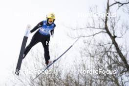 24.02.2024, Hinzenbach, Austria (AUT): Jenny Rautionaho (FIN) - FIS world cup ski jumping women, individual HS90, Hinzenbach (AUT). www.nordicfocus.com. © Volk/NordicFocus. Every downloaded picture is fee-liable