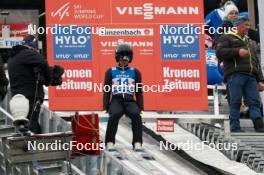 24.02.2024, Hinzenbach, Austria (AUT): Yangning Weng (CHN) - FIS world cup ski jumping women, individual HS90, Hinzenbach (AUT). www.nordicfocus.com. © Volk/NordicFocus. Every downloaded picture is fee-liable.