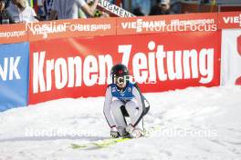 24.02.2024, Hinzenbach, Austria (AUT): Qi Liu (CHN) - FIS world cup ski jumping women, individual HS90, Hinzenbach (AUT). www.nordicfocus.com. © Volk/NordicFocus. Every downloaded picture is fee-liable