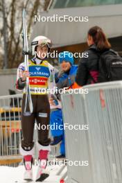 24.02.2024, Hinzenbach, Austria (AUT): Nika Prevc (SLO) - FIS world cup ski jumping women, individual HS90, Hinzenbach (AUT). www.nordicfocus.com. © Volk/NordicFocus. Every downloaded picture is fee-liable.