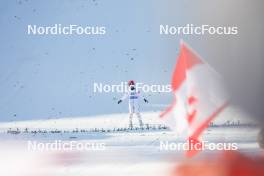 25.02.2024, Hinzenbach, Austria (AUT): Julia Muehlbacher (AUT) - FIS world cup ski jumping women, individual HS90, Hinzenbach (AUT). www.nordicfocus.com. © Volk/NordicFocus. Every downloaded picture is fee-liable