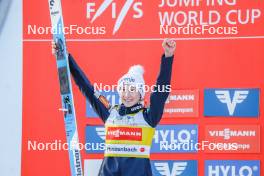 25.02.2024, Hinzenbach, Austria (AUT): Nika Prevc (SLO) - FIS world cup ski jumping women, individual HS90, Hinzenbach (AUT). www.nordicfocus.com. © Volk/NordicFocus. Every downloaded picture is fee-liable