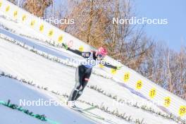 25.02.2024, Hinzenbach, Austria (AUT): Josephine Pagnier (FRA) - FIS world cup ski jumping women, individual HS90, Hinzenbach (AUT). www.nordicfocus.com. © Volk/NordicFocus. Every downloaded picture is fee-liable