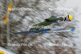 25.02.2024, Hinzenbach, Austria (AUT): Julia Kykkaenen (FIN) - FIS world cup ski jumping women, individual HS90, Hinzenbach (AUT). www.nordicfocus.com. © Volk/NordicFocus. Every downloaded picture is fee-liable.