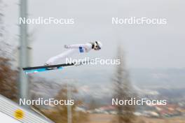 25.02.2024, Hinzenbach, Austria (AUT): Daniela Haralambie (ROU) - FIS world cup ski jumping women, individual HS90, Hinzenbach (AUT). www.nordicfocus.com. © Volk/NordicFocus. Every downloaded picture is fee-liable.