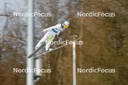 25.02.2024, Hinzenbach, Austria (AUT): Ema Klinec (SLO) - FIS world cup ski jumping women, individual HS90, Hinzenbach (AUT). www.nordicfocus.com. © Volk/NordicFocus. Every downloaded picture is fee-liable.