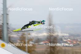 25.02.2024, Hinzenbach, Austria (AUT): Katra Komar (SLO) - FIS world cup ski jumping women, individual HS90, Hinzenbach (AUT). www.nordicfocus.com. © Volk/NordicFocus. Every downloaded picture is fee-liable.