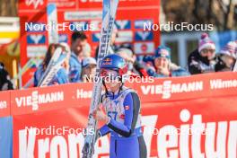 25.02.2024, Hinzenbach, Austria (AUT): Alexandria Loutitt (CAN) - FIS world cup ski jumping women, individual HS90, Hinzenbach (AUT). www.nordicfocus.com. © Volk/NordicFocus. Every downloaded picture is fee-liable