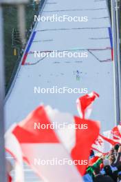 25.02.2024, Hinzenbach, Austria (AUT): Jacqueline Seifriedsberger (AUT) - FIS world cup ski jumping women, individual HS90, Hinzenbach (AUT). www.nordicfocus.com. © Volk/NordicFocus. Every downloaded picture is fee-liable