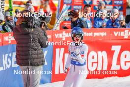25.02.2024, Hinzenbach, Austria (AUT): Eva Pinkelnig (AUT) - FIS world cup ski jumping women, individual HS90, Hinzenbach (AUT). www.nordicfocus.com. © Volk/NordicFocus. Every downloaded picture is fee-liable