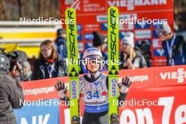 25.02.2024, Hinzenbach, Austria (AUT): Nozomi Maruyama (JPN) - FIS world cup ski jumping women, individual HS90, Hinzenbach (AUT). www.nordicfocus.com. © Volk/NordicFocus. Every downloaded picture is fee-liable