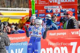 25.02.2024, Hinzenbach, Austria (AUT): Nika Kriznar (SLO) - FIS world cup ski jumping women, individual HS90, Hinzenbach (AUT). www.nordicfocus.com. © Volk/NordicFocus. Every downloaded picture is fee-liable