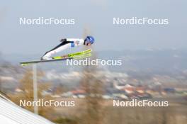 25.02.2024, Hinzenbach, Austria (AUT): Jacqueline Seifriedsberger (AUT) - FIS world cup ski jumping women, individual HS90, Hinzenbach (AUT). www.nordicfocus.com. © Volk/NordicFocus. Every downloaded picture is fee-liable.